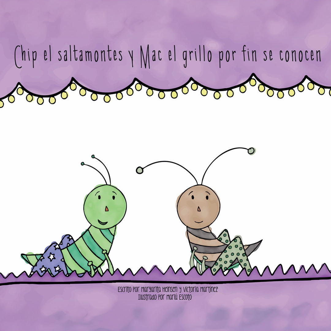 Cuento: Chip el Saltamontes y Mac el Grillo por fin se conocen